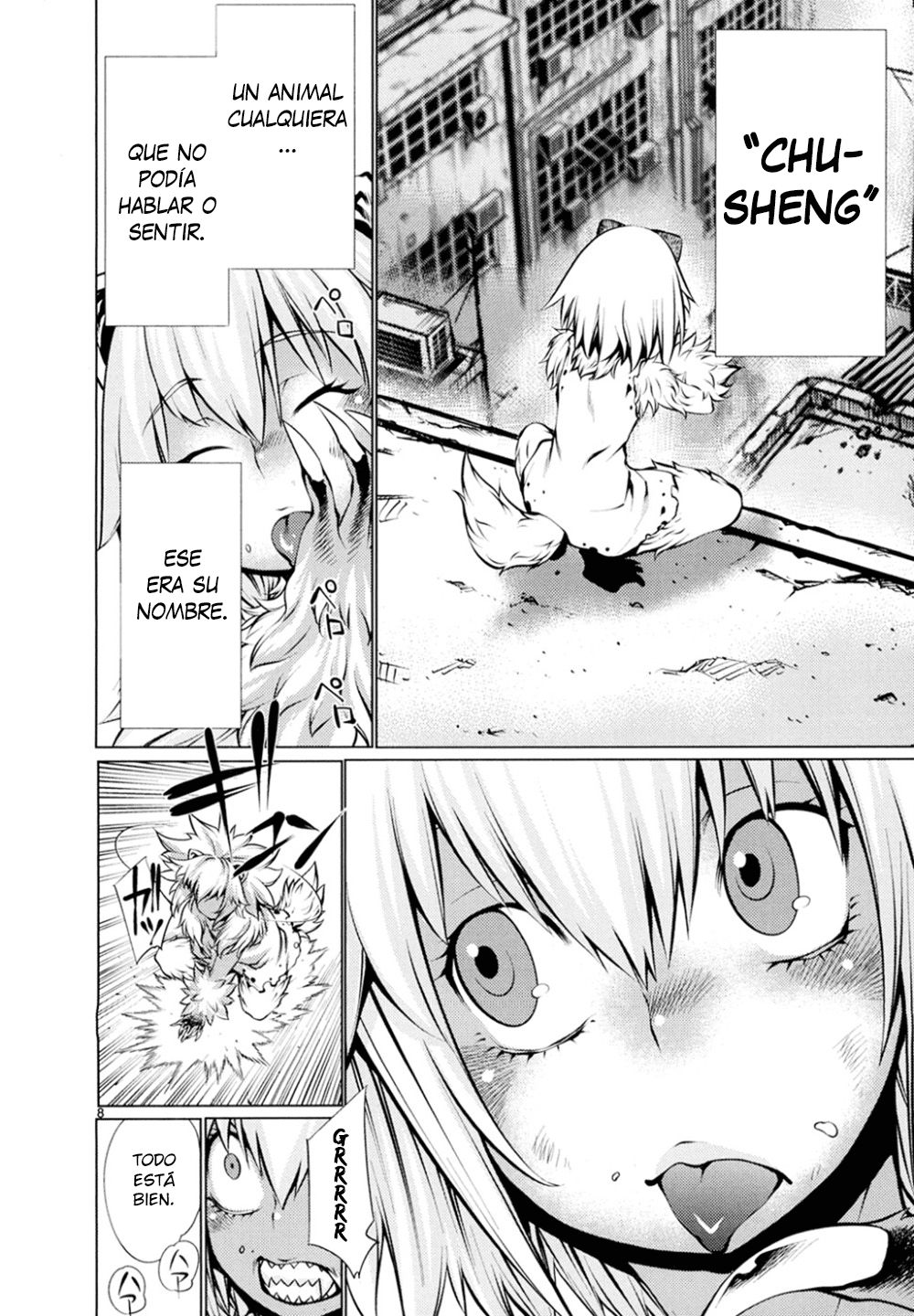Killing Bites Capitulo 25: Esta chica no es un animal página 8