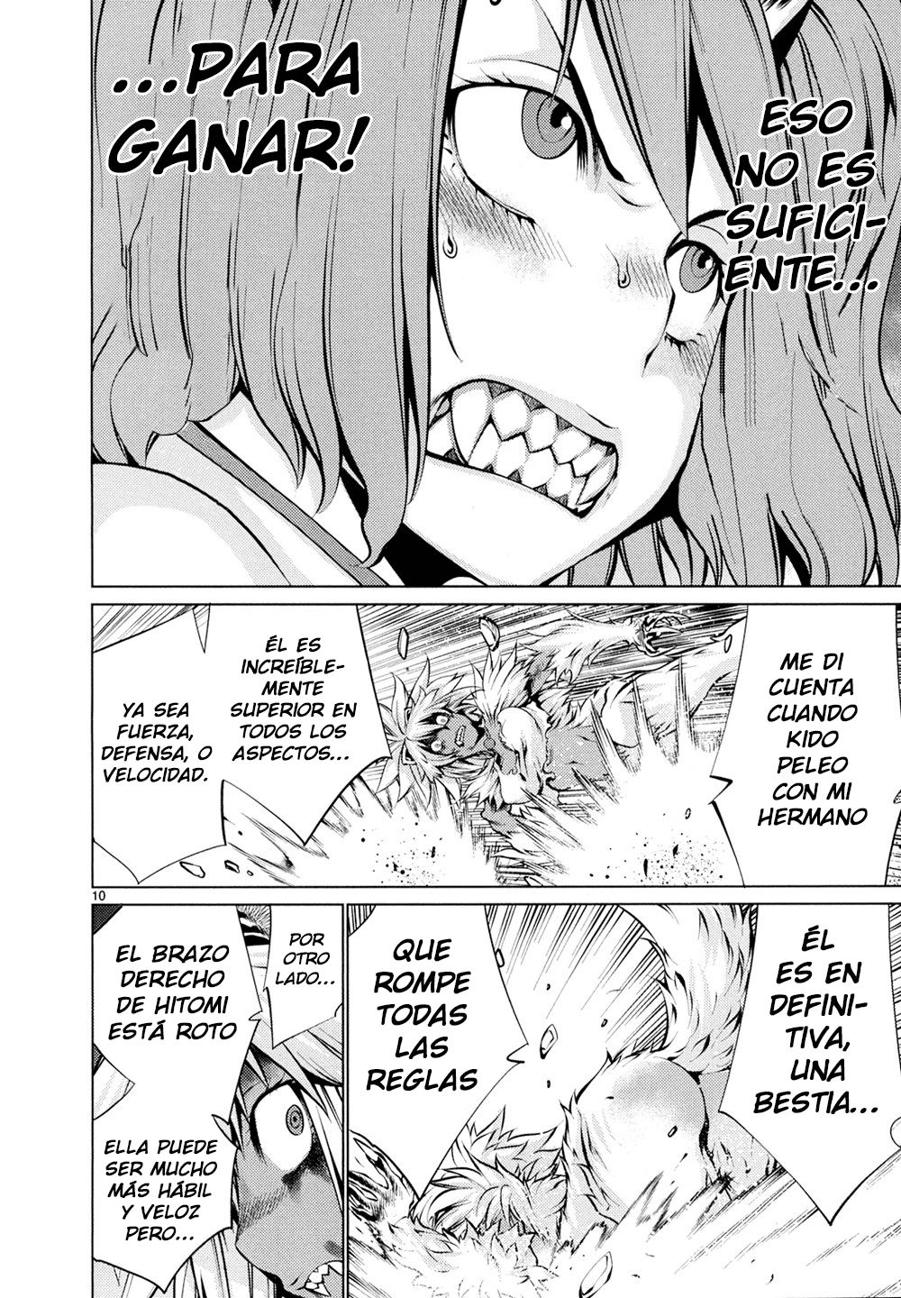 Killing Bites Capitulo 26: ¡No debes profanar a mi madre! página 10