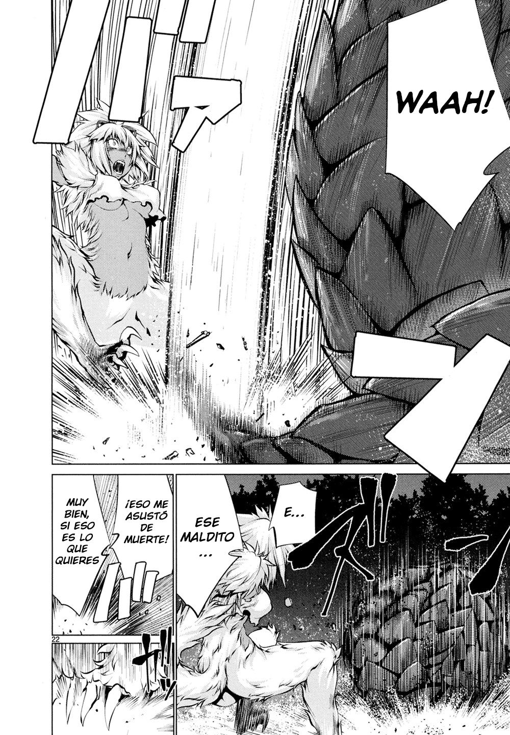 Killing Bites Capitulo 26: ¡No debes profanar a mi madre! página 22