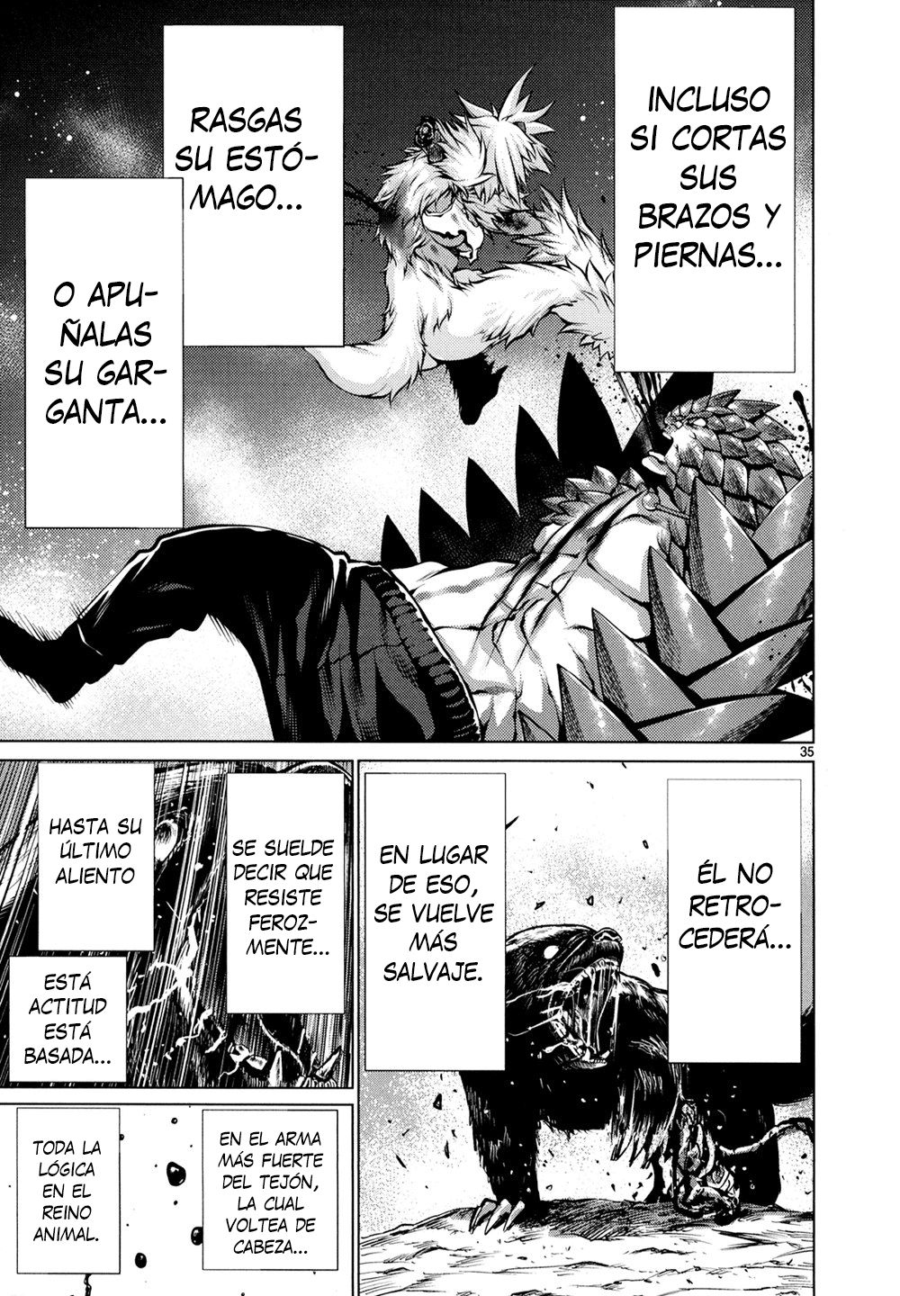 Killing Bites Capitulo 27: ¡Matar! ¡Matar! ¡Matar! página 35