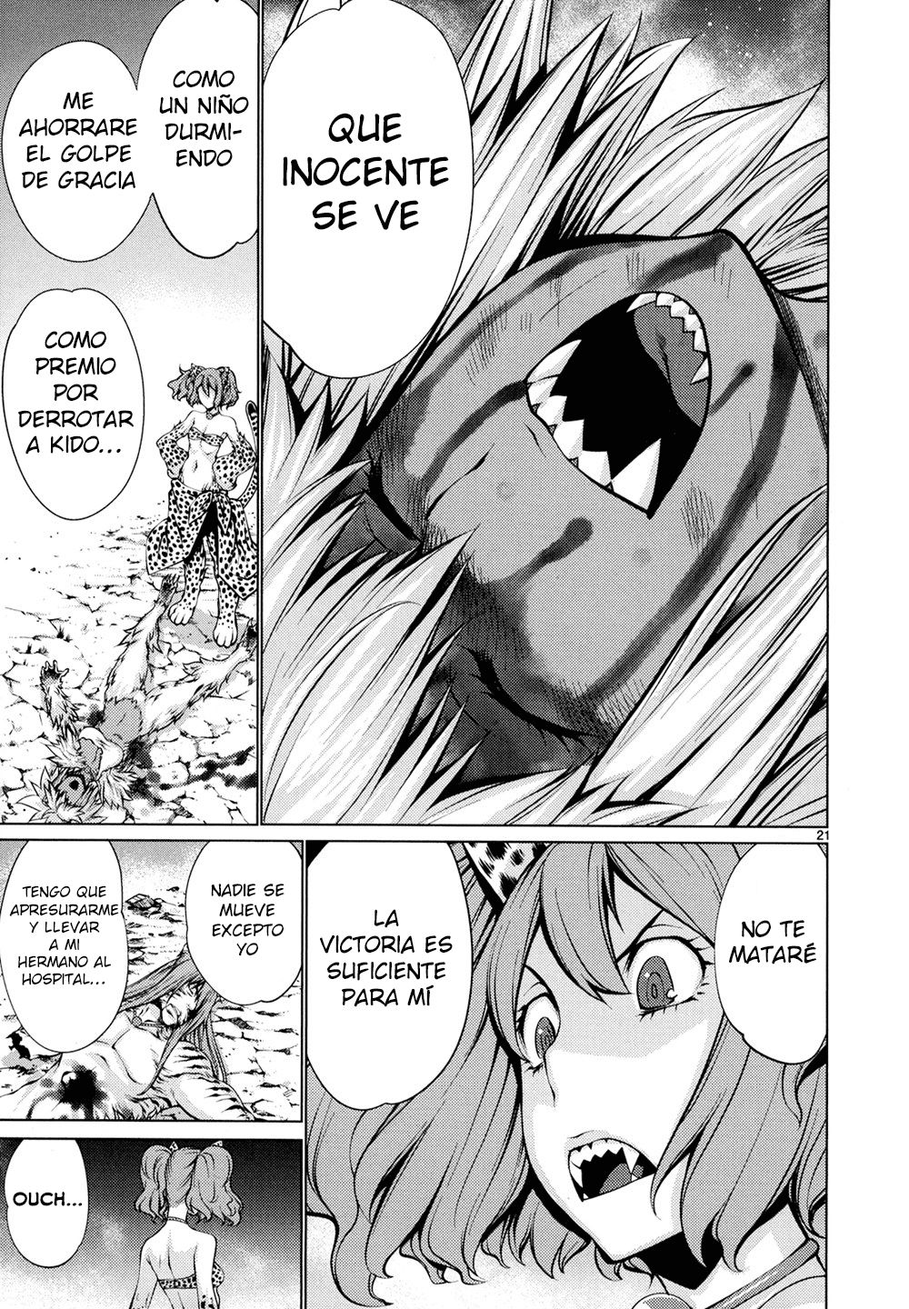Killing Bites Capitulo 28: ¿huh? ¿Donde estaba yo? página 21