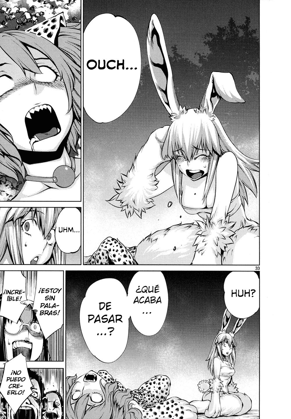 Killing Bites Capitulo 28: ¿huh? ¿Donde estaba yo? página 33