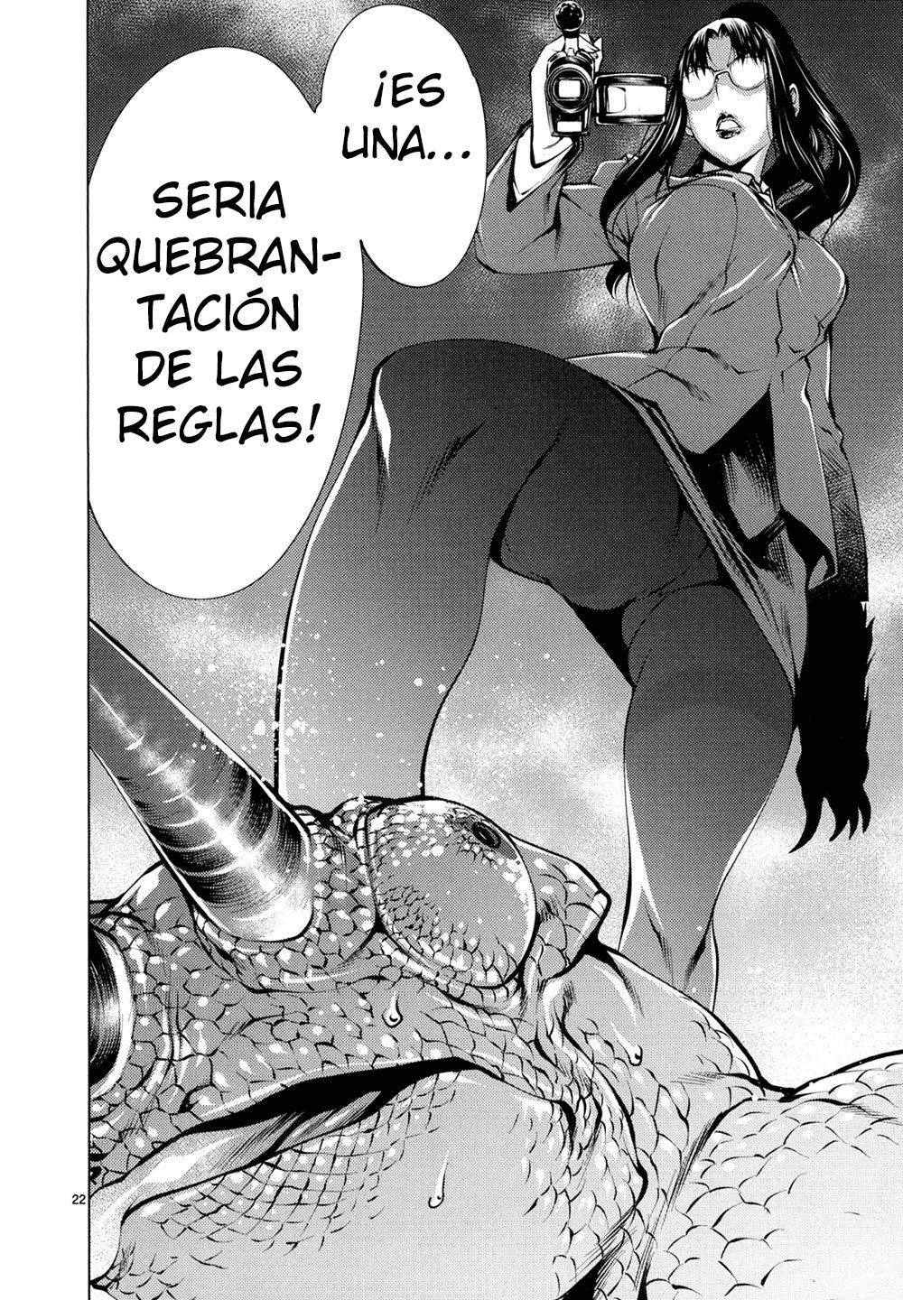 Killing Bites Capitulo 29: ¡Es una seria quebrantación de las reglas! página 23