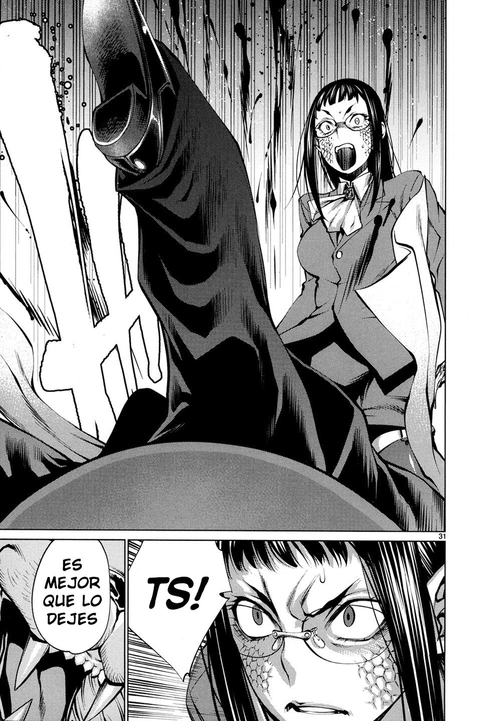 Killing Bites Capitulo 29: ¡Es una seria quebrantación de las reglas! página 32
