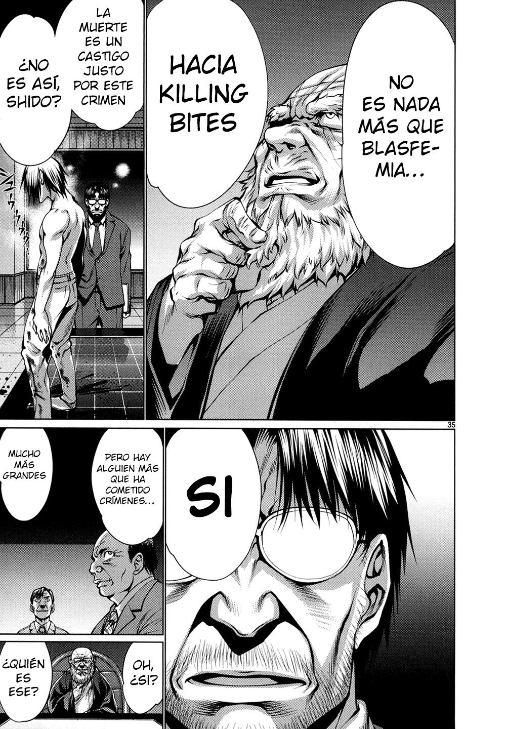 Killing Bites Capitulo 29: ¡Es una seria quebrantación de las reglas! página 35