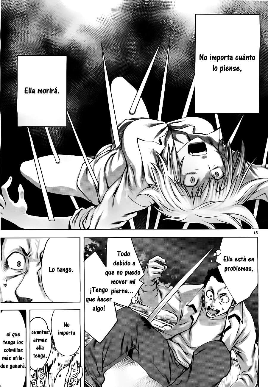 Killing Bites Capitulo 3: Un instintivo ataque directo página 15