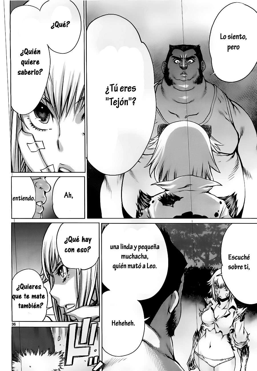 Killing Bites Capitulo 3: Un instintivo ataque directo página 35