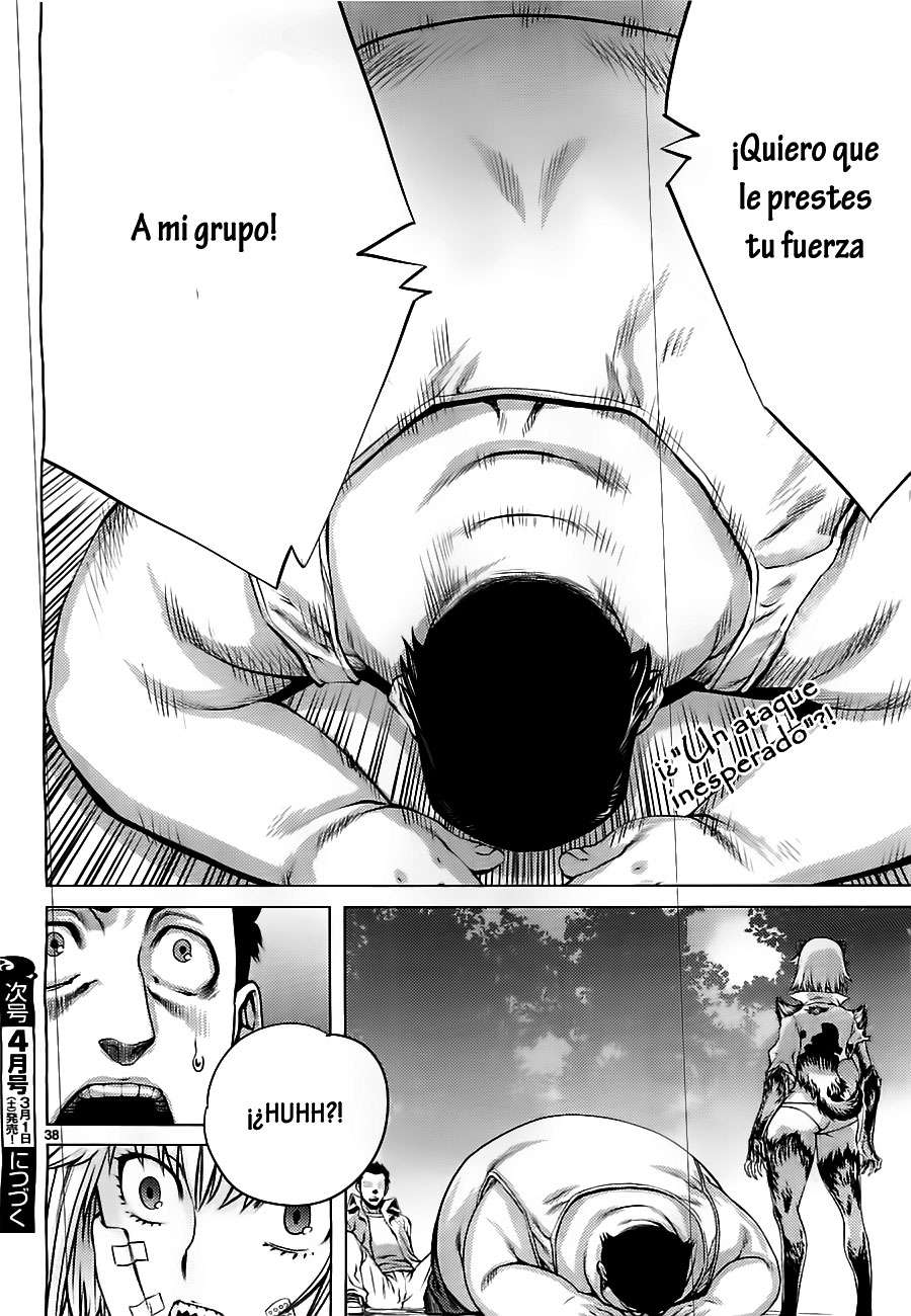 Killing Bites Capitulo 3: Un instintivo ataque directo página 37