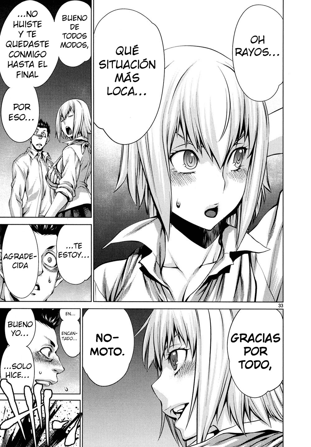 Killing Bites Capitulo 30: ¡Gracias por todo! página 34