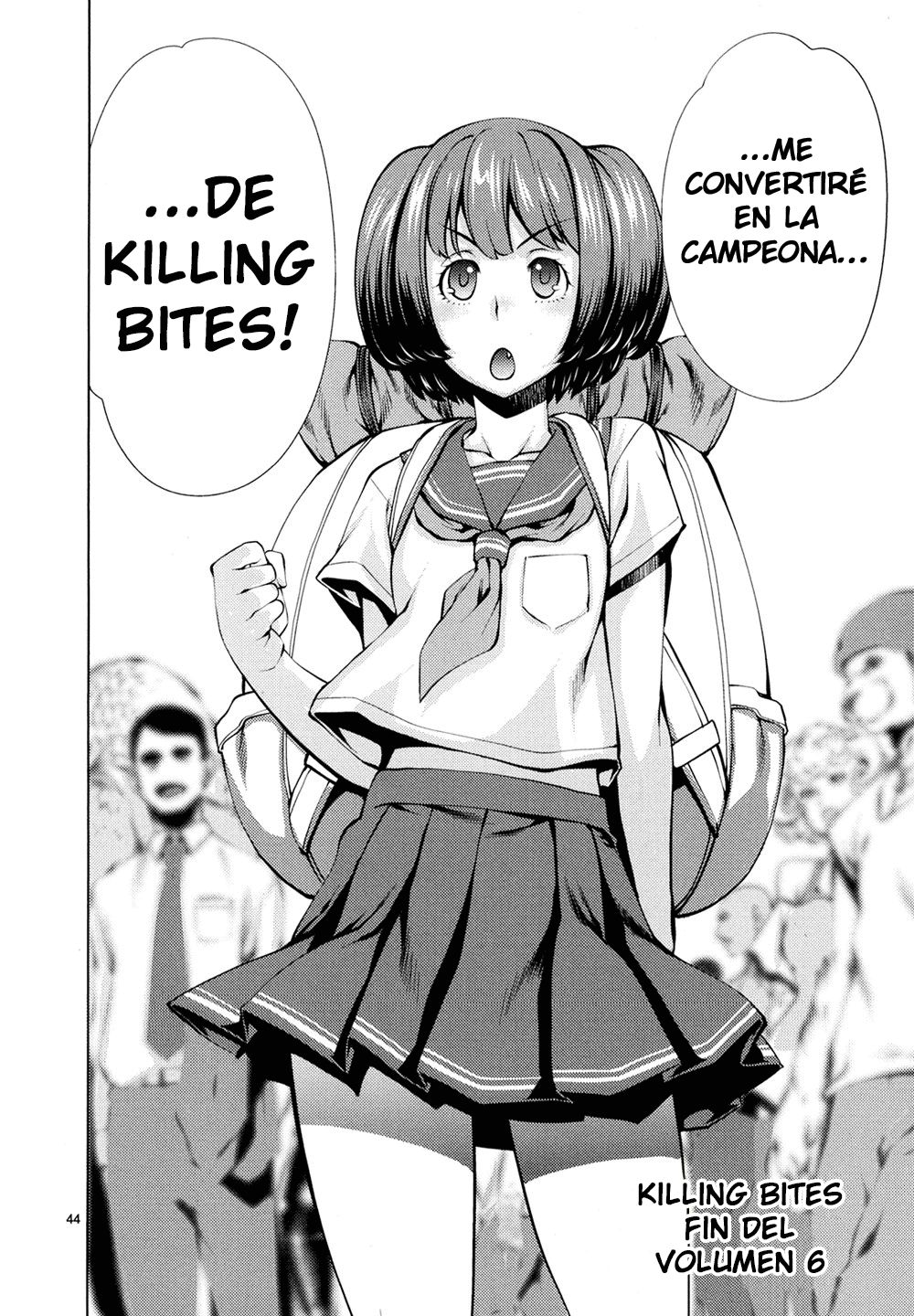 Killing Bites Capitulo 30: ¡Gracias por todo! página 44