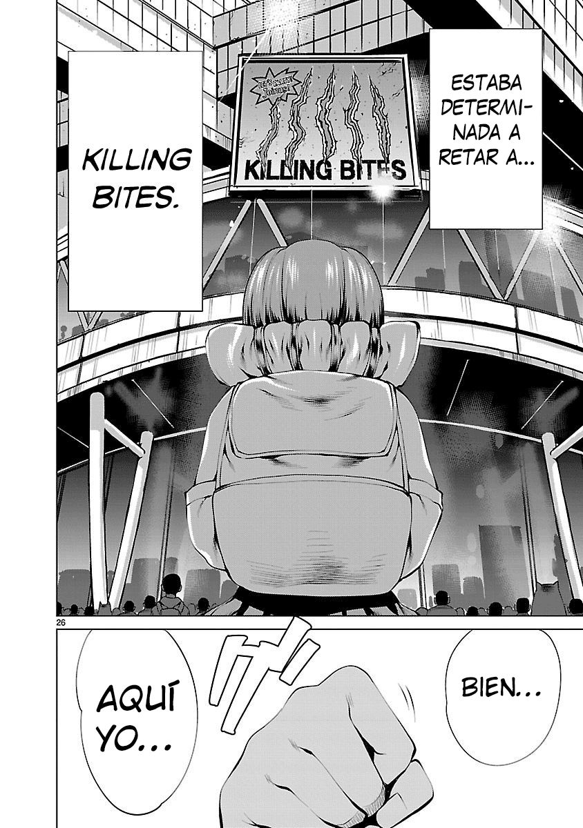 Killing Bites Capitulo 31: ¡Me convertiré en la campeona de Killing Bites! página 27