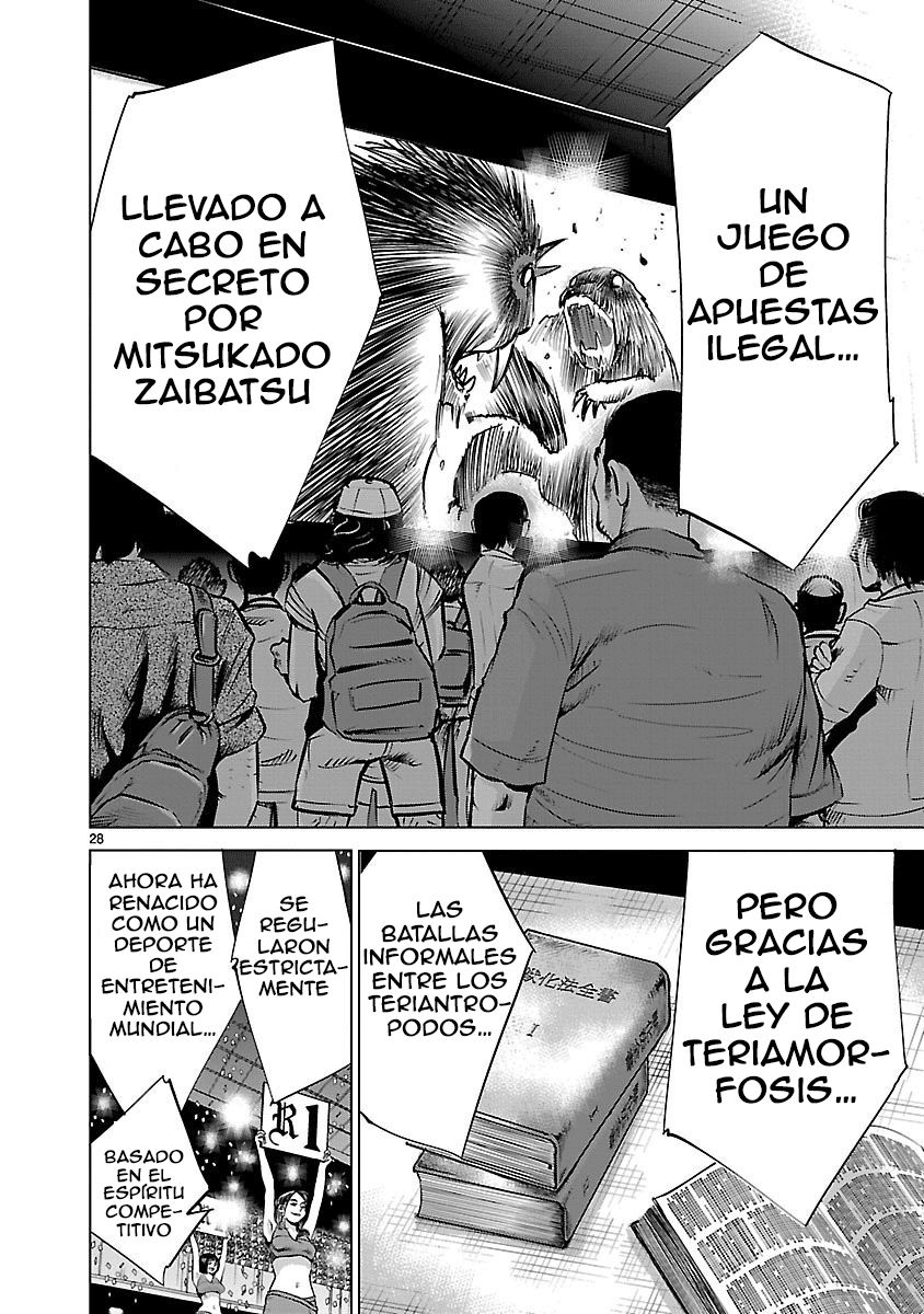 Killing Bites Capitulo 31: ¡Me convertiré en la campeona de Killing Bites! página 29