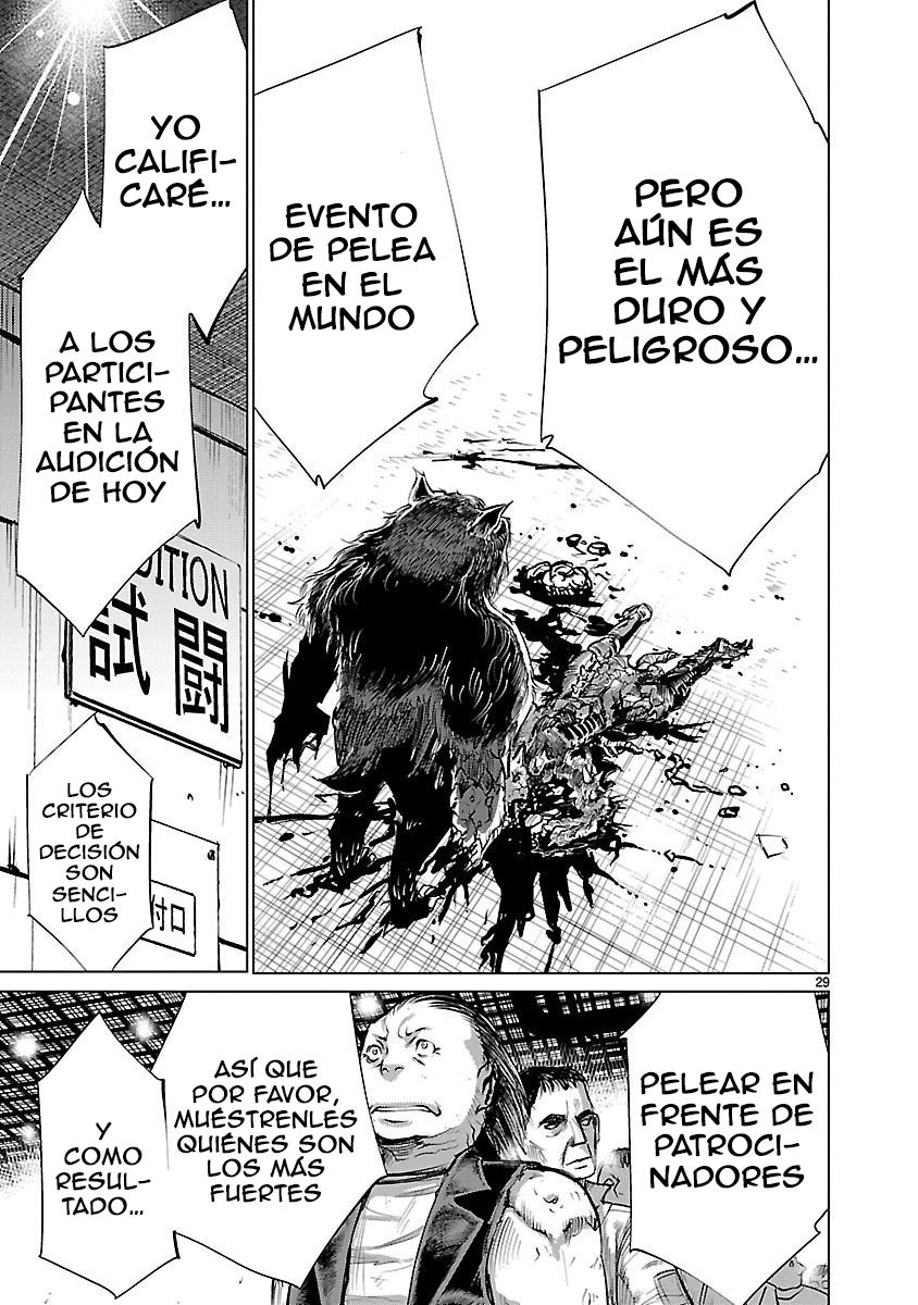 Killing Bites Capitulo 31: ¡Me convertiré en la campeona de Killing Bites! página 30
