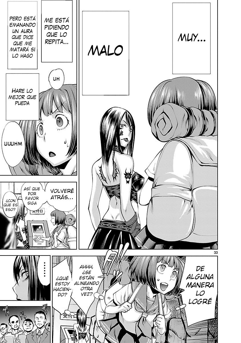 Killing Bites Capitulo 31: ¡Me convertiré en la campeona de Killing Bites! página 34
