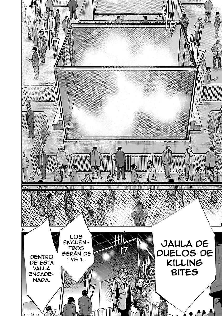 Killing Bites Capitulo 31: ¡Me convertiré en la campeona de Killing Bites! página 35