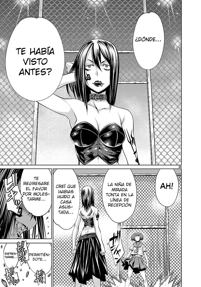 Killing Bites Capitulo 31: ¡Me convertiré en la campeona de Killing Bites! página 40