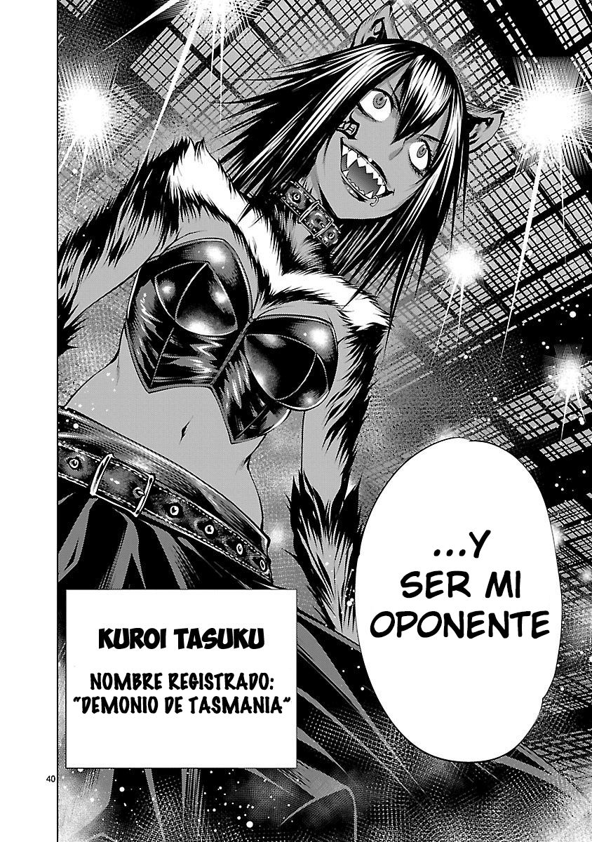 Killing Bites Capitulo 31: ¡Me convertiré en la campeona de Killing Bites! página 41