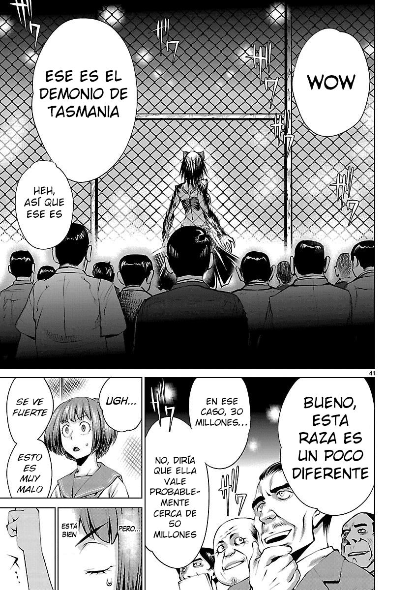 Killing Bites Capitulo 31: ¡Me convertiré en la campeona de Killing Bites! página 42