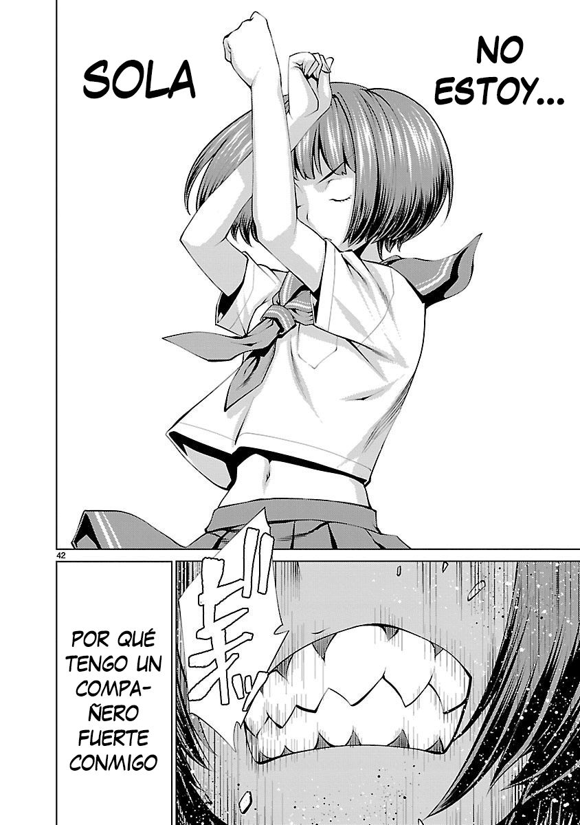 Killing Bites Capitulo 31: ¡Me convertiré en la campeona de Killing Bites! página 43