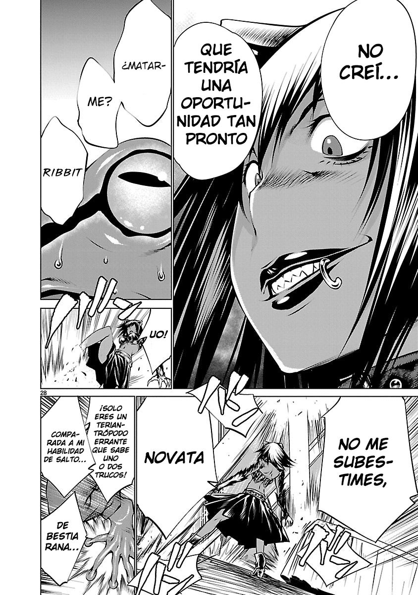 Killing Bites Capitulo 33: ¿En realidad me ayudarás a convertirme en una bestia? página 27