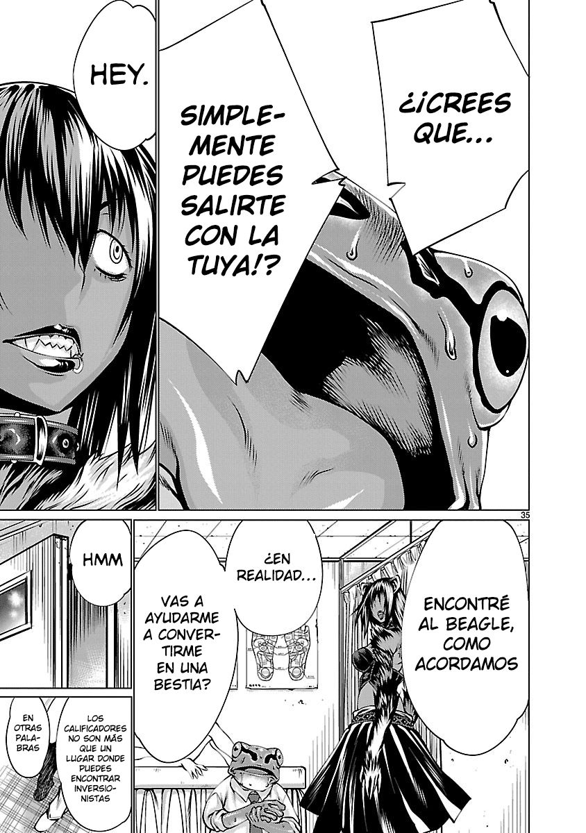 Killing Bites Capitulo 33: ¿En realidad me ayudarás a convertirme en una bestia? página 34