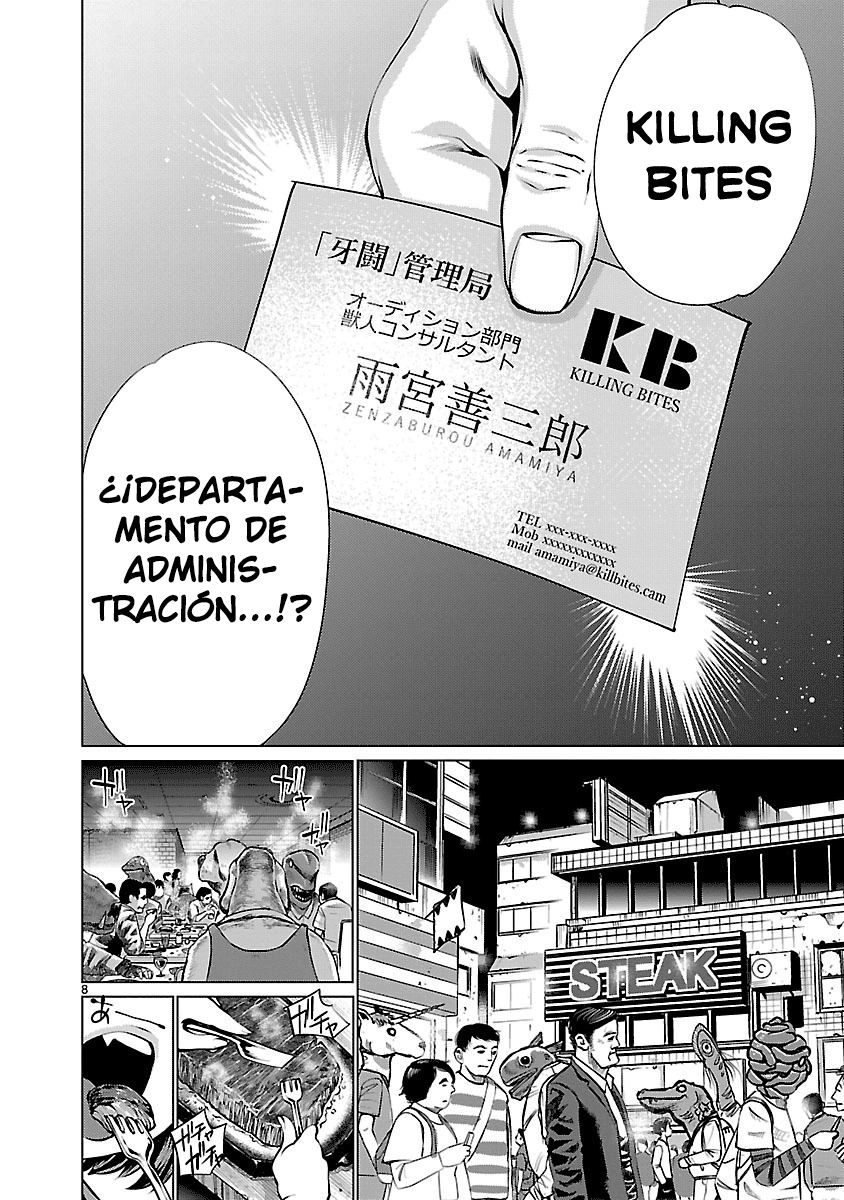 Killing Bites Capitulo 33: ¿En realidad me ayudarás a convertirme en una bestia? página 8