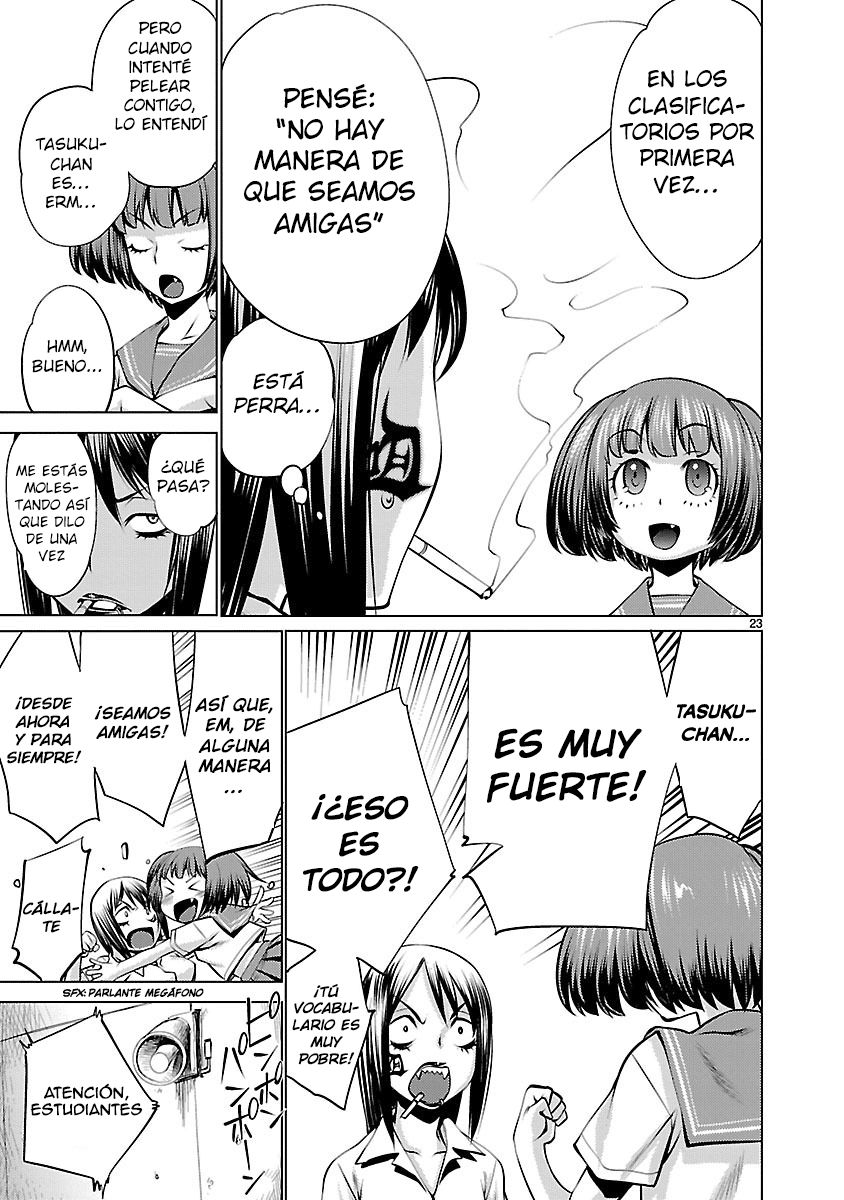 Killing Bites Capitulo 34: Por favor, Ignore lo que hizo Tasuku Chan página 23