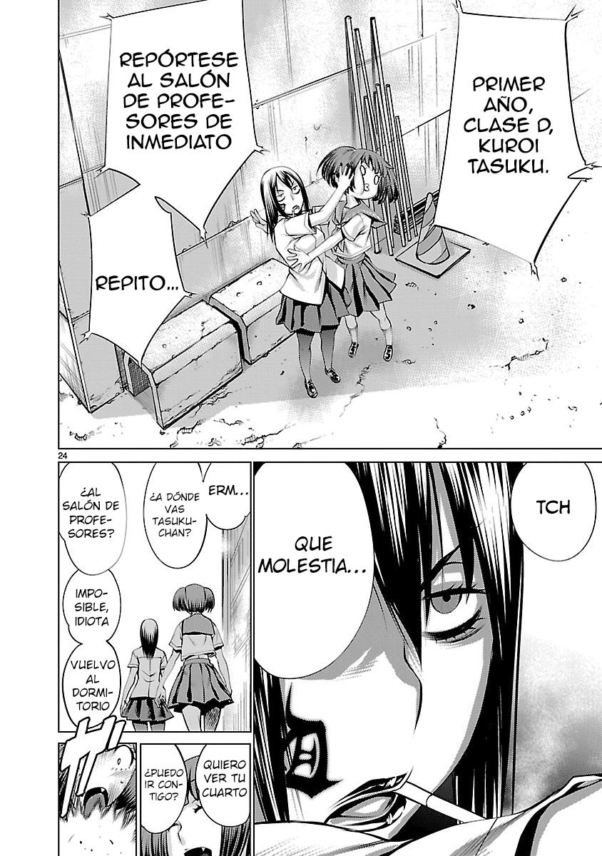Killing Bites Capitulo 34: Por favor, Ignore lo que hizo Tasuku Chan página 24