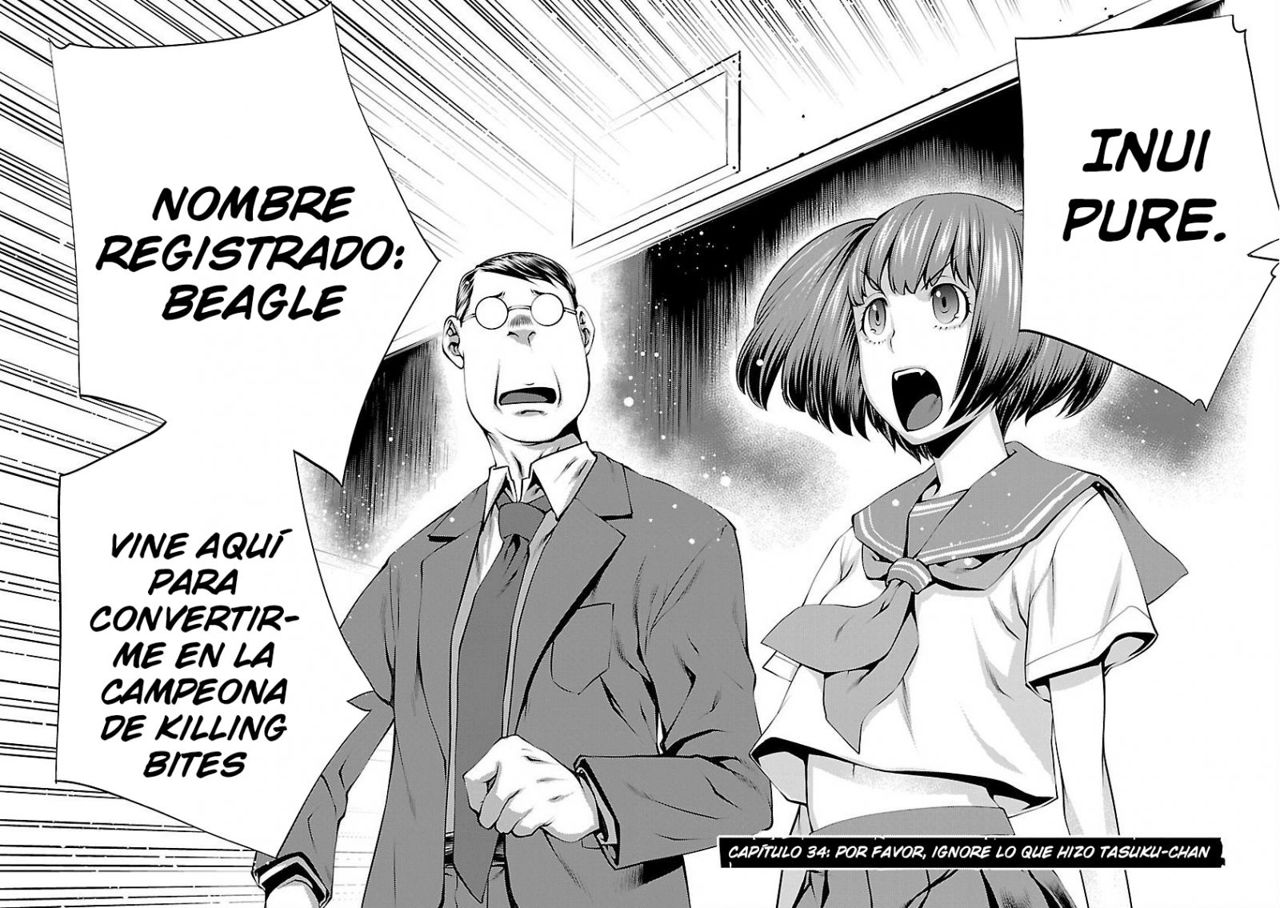 Killing Bites Capitulo 34: Por favor, Ignore lo que hizo Tasuku Chan página 3