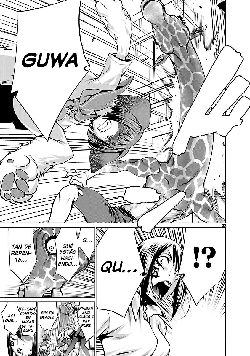 Killing Bites Capitulo 34: Por favor, Ignore lo que hizo Tasuku Chan página 31