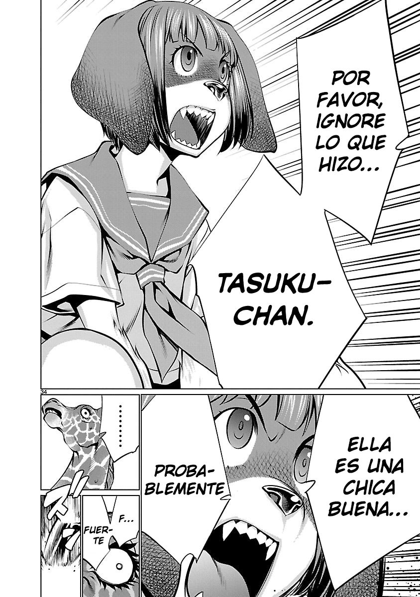 Killing Bites Capitulo 34: Por favor, Ignore lo que hizo Tasuku Chan página 32