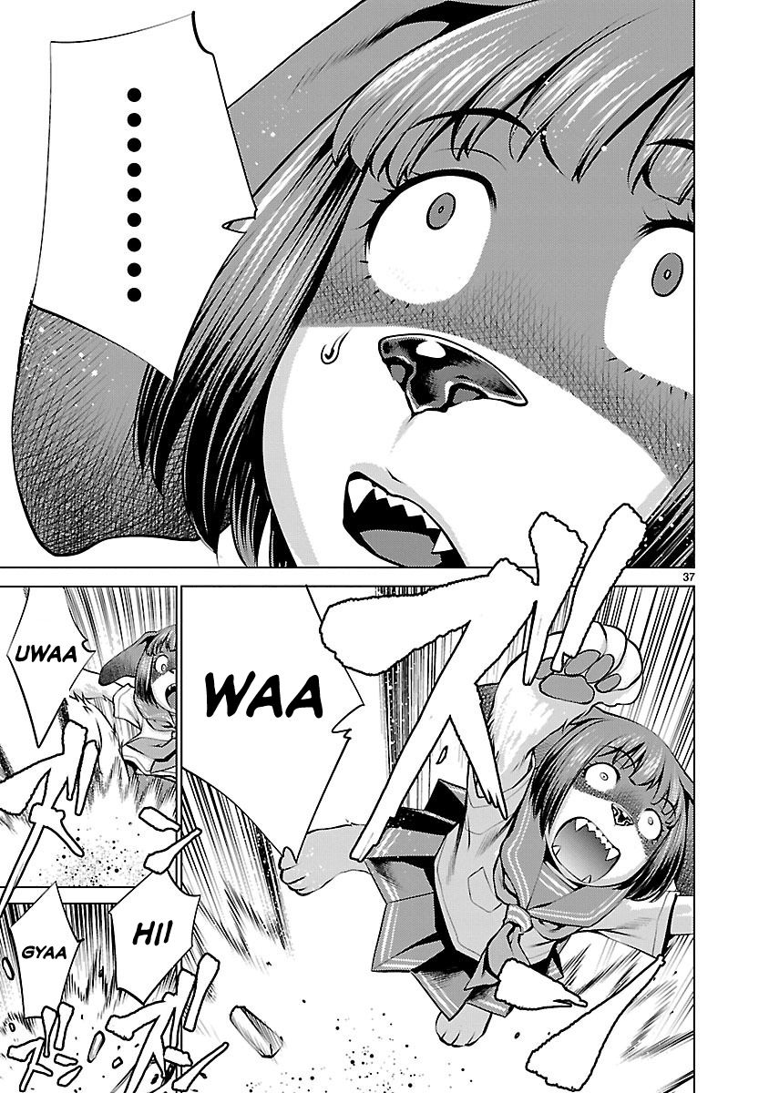 Killing Bites Capitulo 34: Por favor, Ignore lo que hizo Tasuku Chan página 35