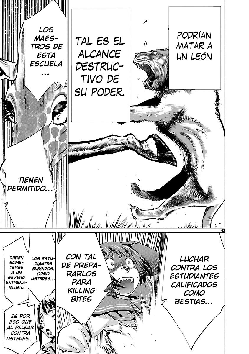 Killing Bites Capitulo 34: Por favor, Ignore lo que hizo Tasuku Chan página 40