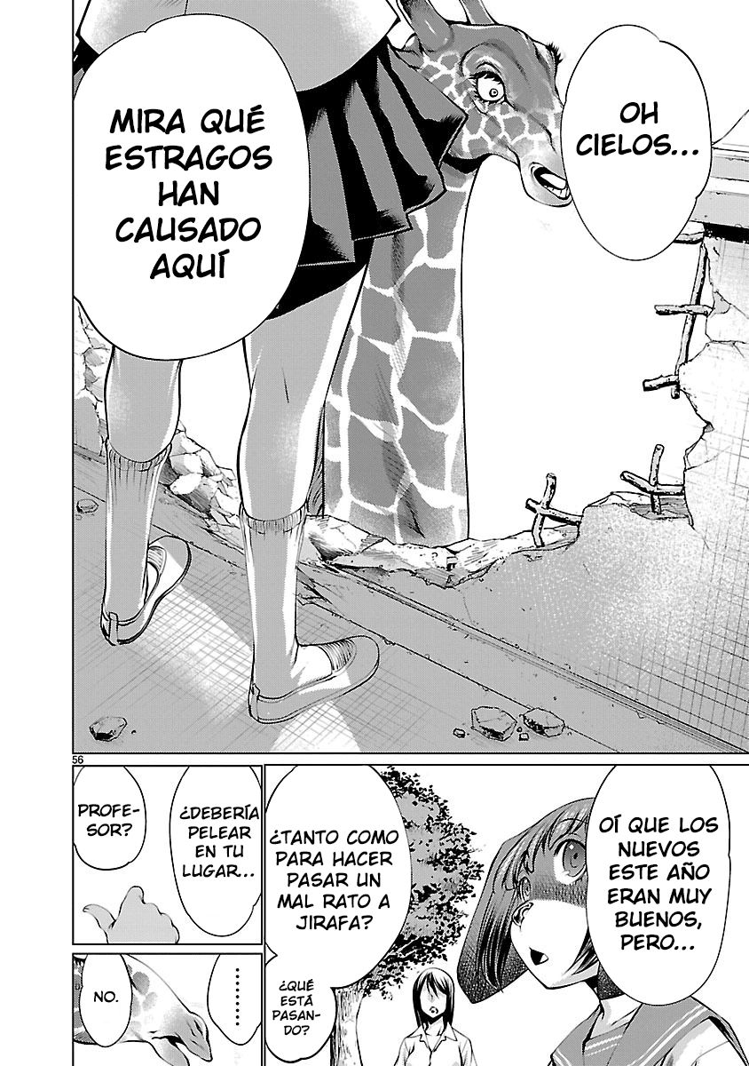 Killing Bites Capitulo 34: Por favor, Ignore lo que hizo Tasuku Chan página 52