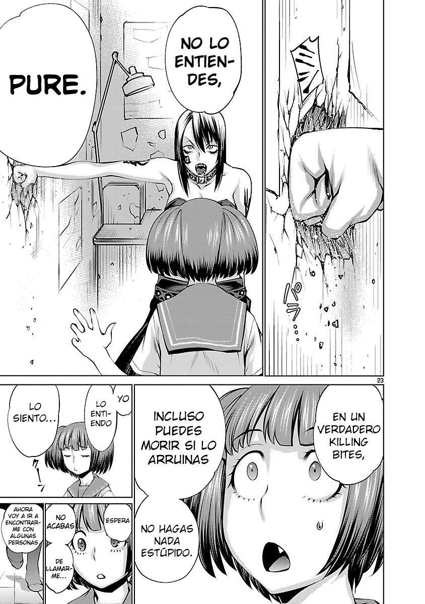 Killing Bites Capitulo 35: Perdiste, ¿No es así? página 23