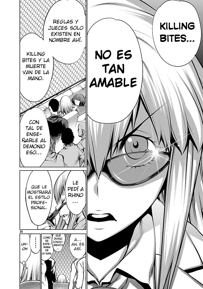 Killing Bites Capitulo 36: Killing Bites no es tan amable página 27