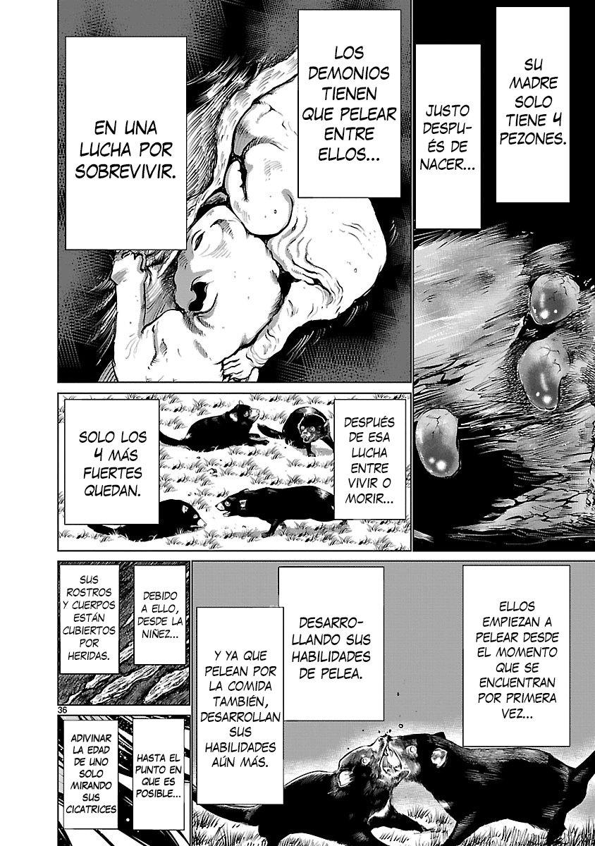 Killing Bites Capitulo 36: Killing Bites no es tan amable página 37