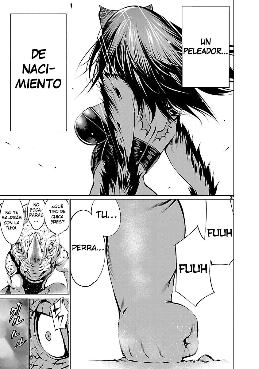 Killing Bites Capitulo 36: Killing Bites no es tan amable página 38