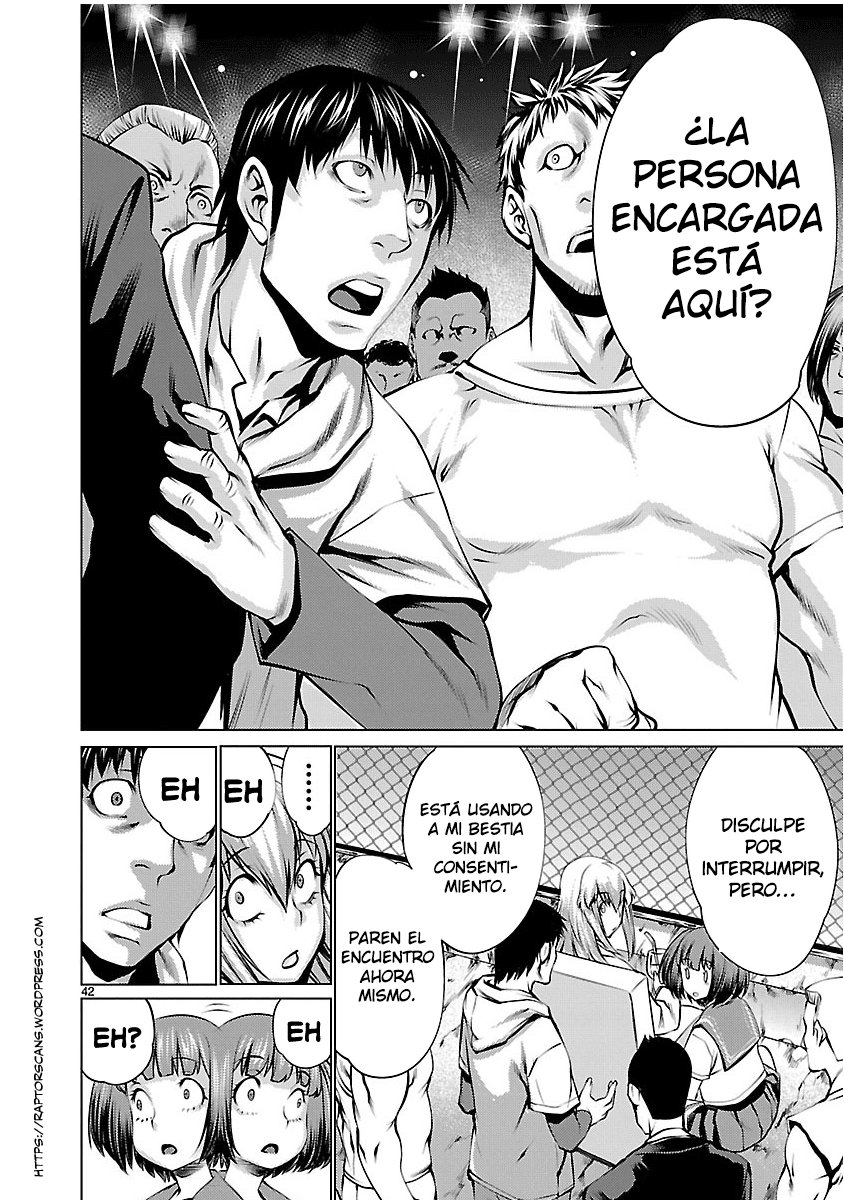 Killing Bites Capitulo 36: Killing Bites no es tan amable página 42