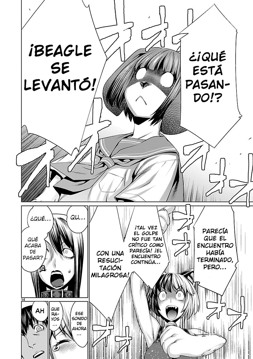Killing Bites Capitulo 38: Incluso convertirse en campeones ya no es un sueño distante página 15