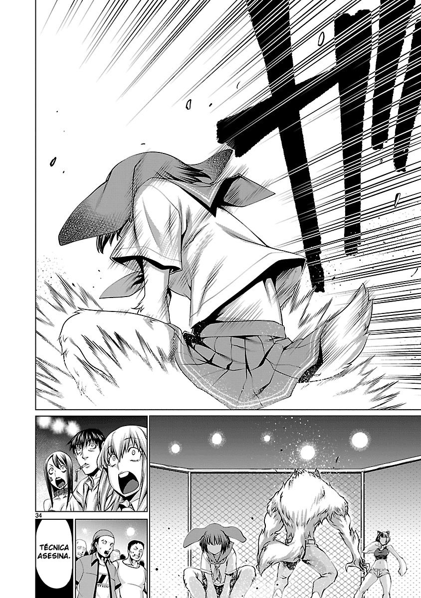 Killing Bites Capitulo 38: Incluso convertirse en campeones ya no es un sueño distante página 34