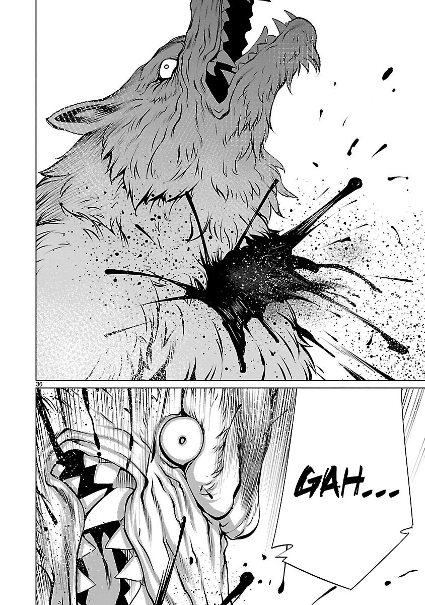 Killing Bites Capitulo 38: Incluso convertirse en campeones ya no es un sueño distante página 36