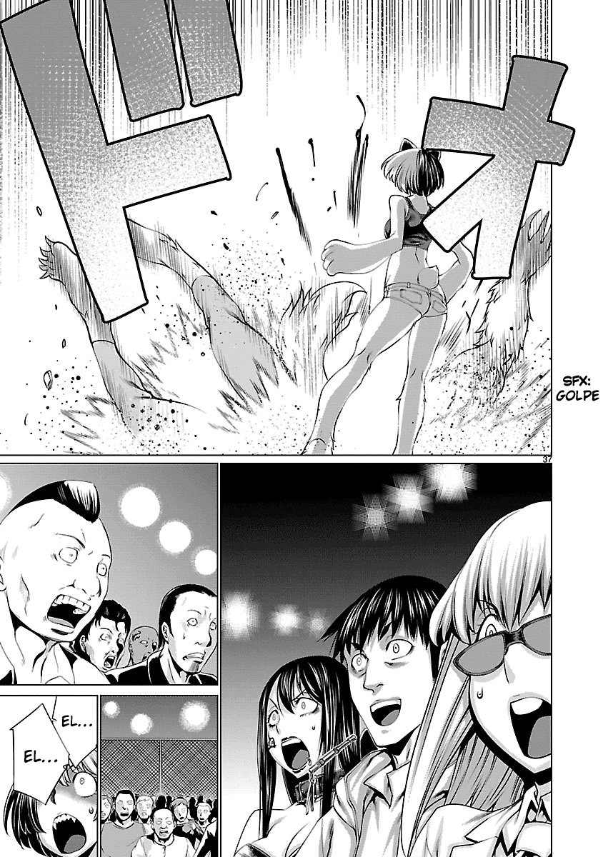 Killing Bites Capitulo 38: Incluso convertirse en campeones ya no es un sueño distante página 37