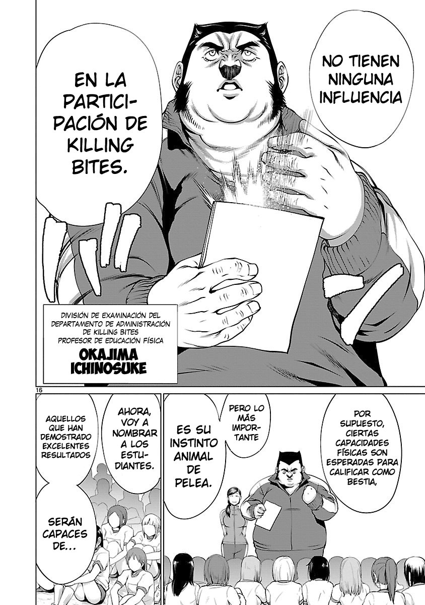Killing Bites Capitulo 39: "Ah- Que Fastidio” página 17