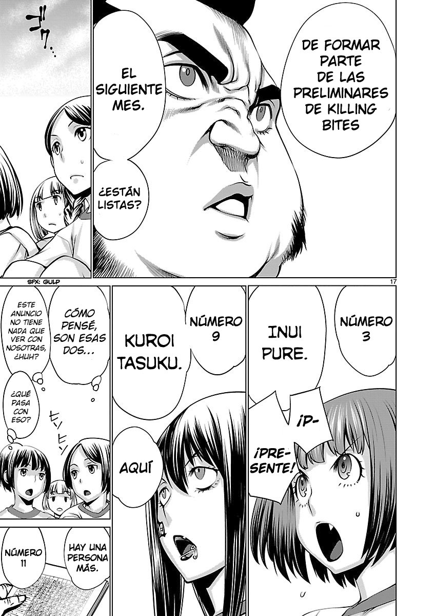 Killing Bites Capitulo 39: "Ah- Que Fastidio” página 18