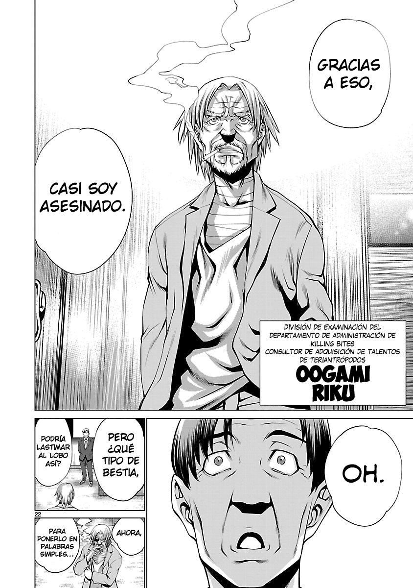 Killing Bites Capitulo 39: "Ah- Que Fastidio” página 23