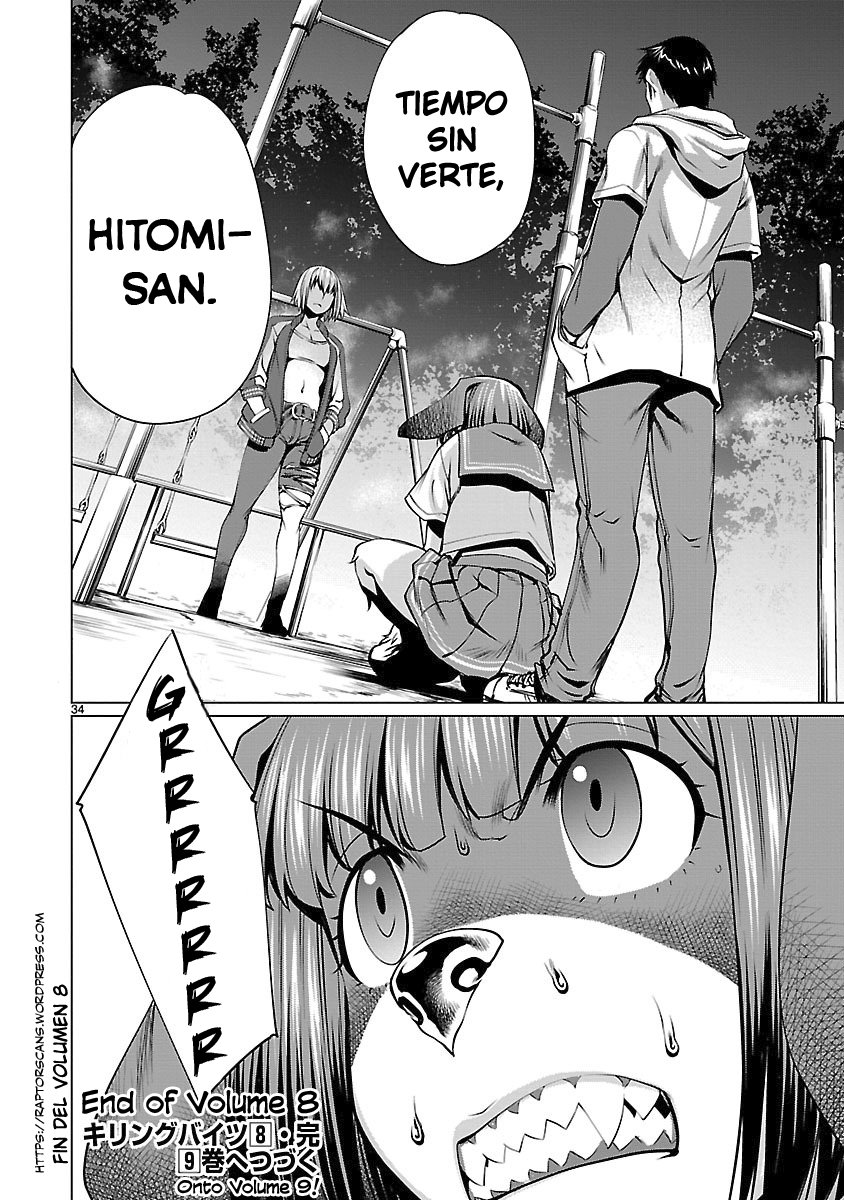 Killing Bites Capitulo 39: "Ah- Que Fastidio” página 34