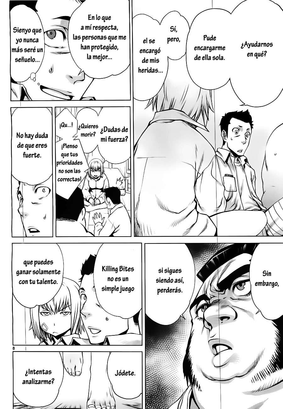 Killing Bites Capitulo 4: No puedo lidiar con esta atmosfera página 8