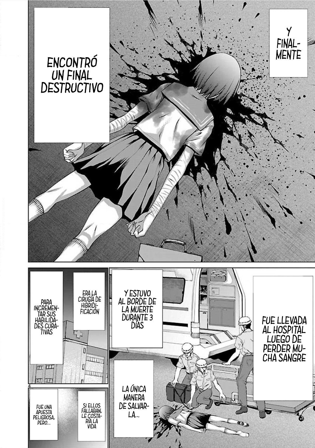 Killing Bites Capitulo 46 página 8
