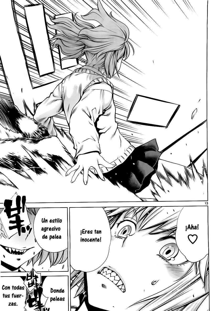 Killing Bites Capitulo 5: Demonios creo que estoy, Enamorada página 13